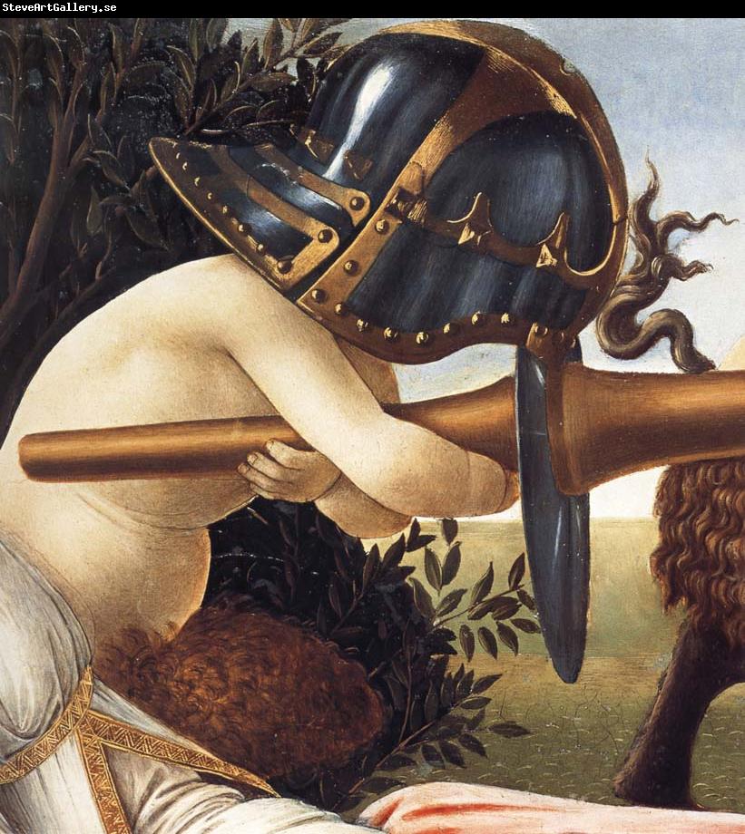 Sandro Botticelli Detail of Venus and Mars